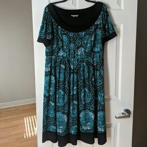 Flattering Turquoise Dress